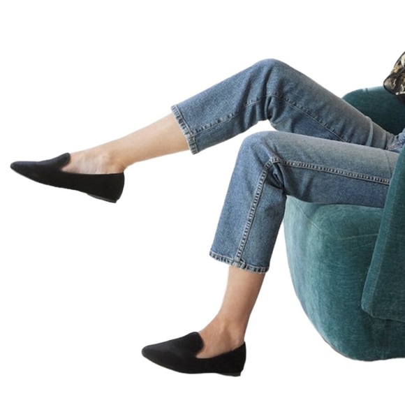 Birdies The Starling Velvet Flat - Picture 2 of 10